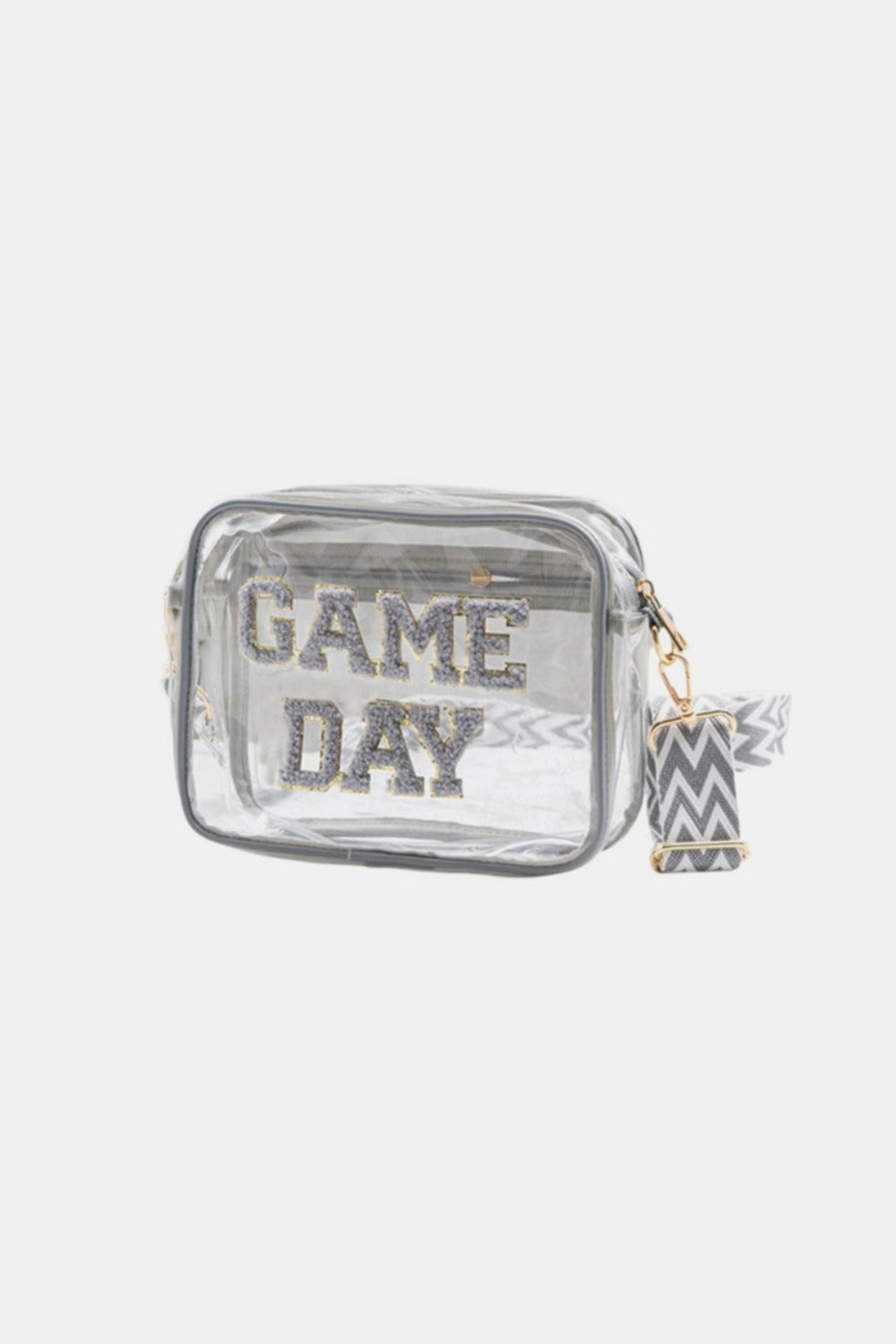 GAME DAY Stadium Approved Transparent Crossbody Bag | Football Season | Basketball Season