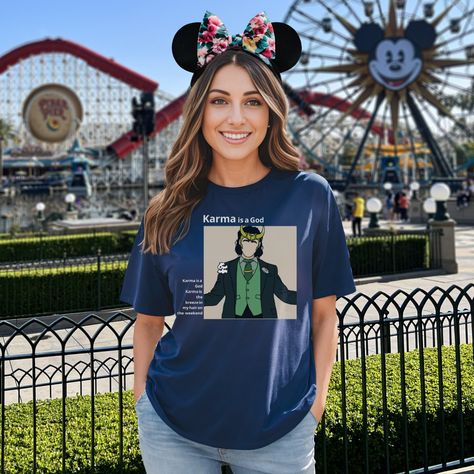 Taylor Swift Loki Shirt Karma is a God | Avengers Campus | Disney Parks Shirt