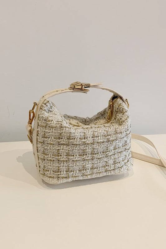 Woven Removable Strap Shoulder Bag | Handbags | Old Money Style