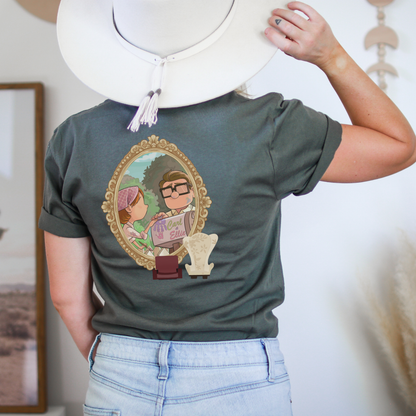 Pixar Up Carl & Ellie Adventure Is Out There |  His Ellie Her Carl Couple Tee | Disney Shirt