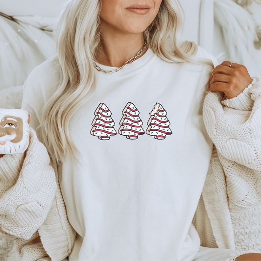 Christmas Tree Snack Cakes | Christmas Sweater | Christmas Shirt