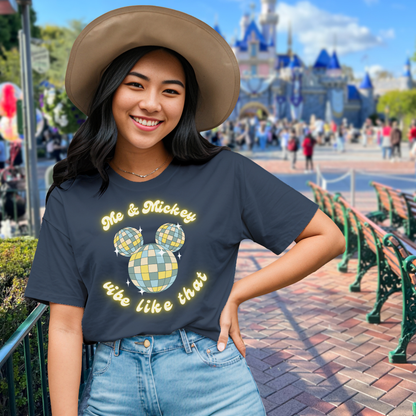 Mickey Shirt, Me & Mickey Vibe Like That | Disney Shirt | Disney Parks Tee