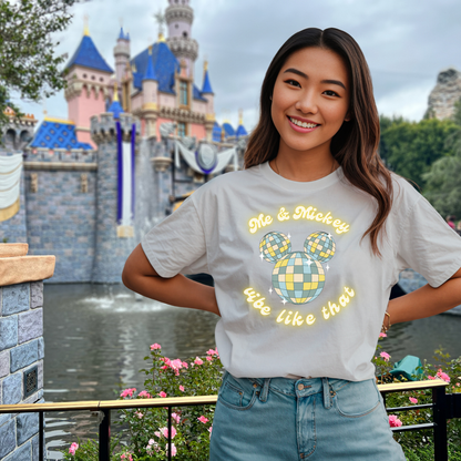 Mickey Shirt, Me & Mickey Vibe Like That | Disney Shirt | Disney Parks Tee