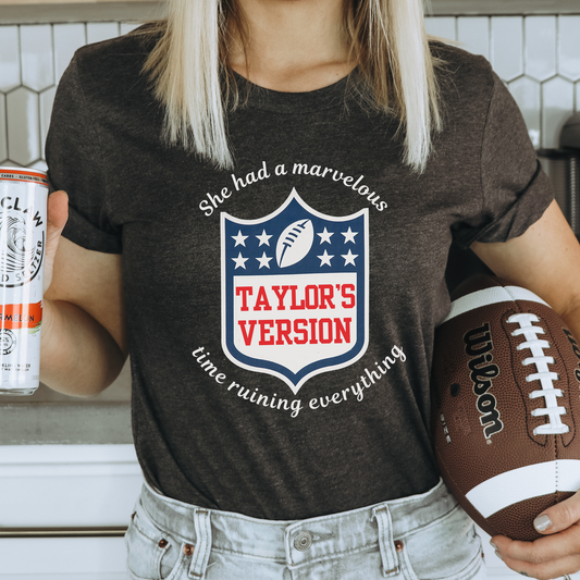 Taylor Swift Football Marvelous Time Ruining Everything | Swift Kelce Shirt | Swiftie Football Shirt