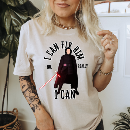 Star Wars Kylo Ren | I Can Fix Him No Really I Can Shirt |  Disney Shirt