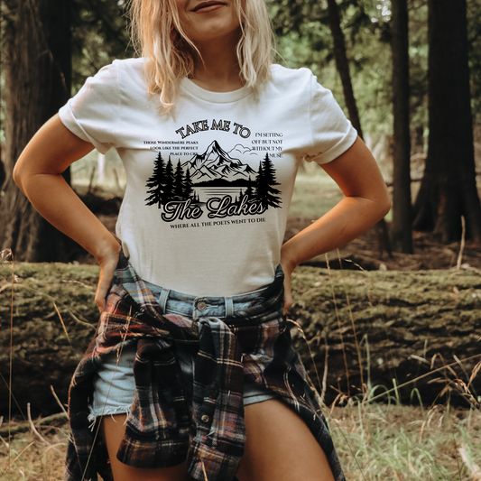 Take Me to the Lakes Taylor Swift | Outdoors Shirt | Subtle Taylor Swift