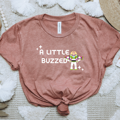 A Little Buzzed Disney Buzz Lightyear Drinking Shirt