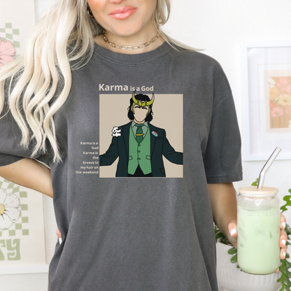 Taylor Swift Loki Shirt Karma is a God | Avengers Campus | Disney Parks Shirt