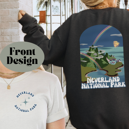 Neverland National Park | Peter Pan's Flight Ride Shirt | Disney Peter Pan Shirt