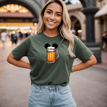 Disney Beer Drinking Tee, Disney Adult, Drinking Around the World EPCOT, Food and Wine Festival, Disney World, Disneyland, Beer, Disney Trip