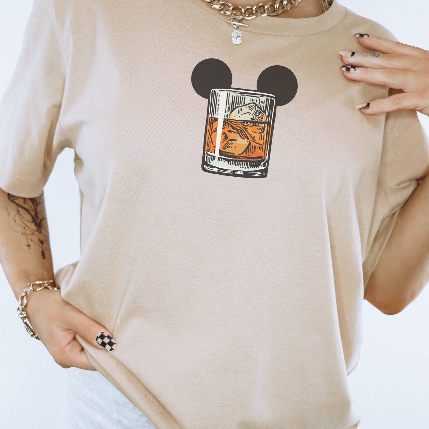 Disney Whiskey Shirt for Disney Shirt Disney Drinking Shirt Disney World Shirt Drinking Lover Tee Mickey Mouse Shirt Mickey Whiskey Shirt