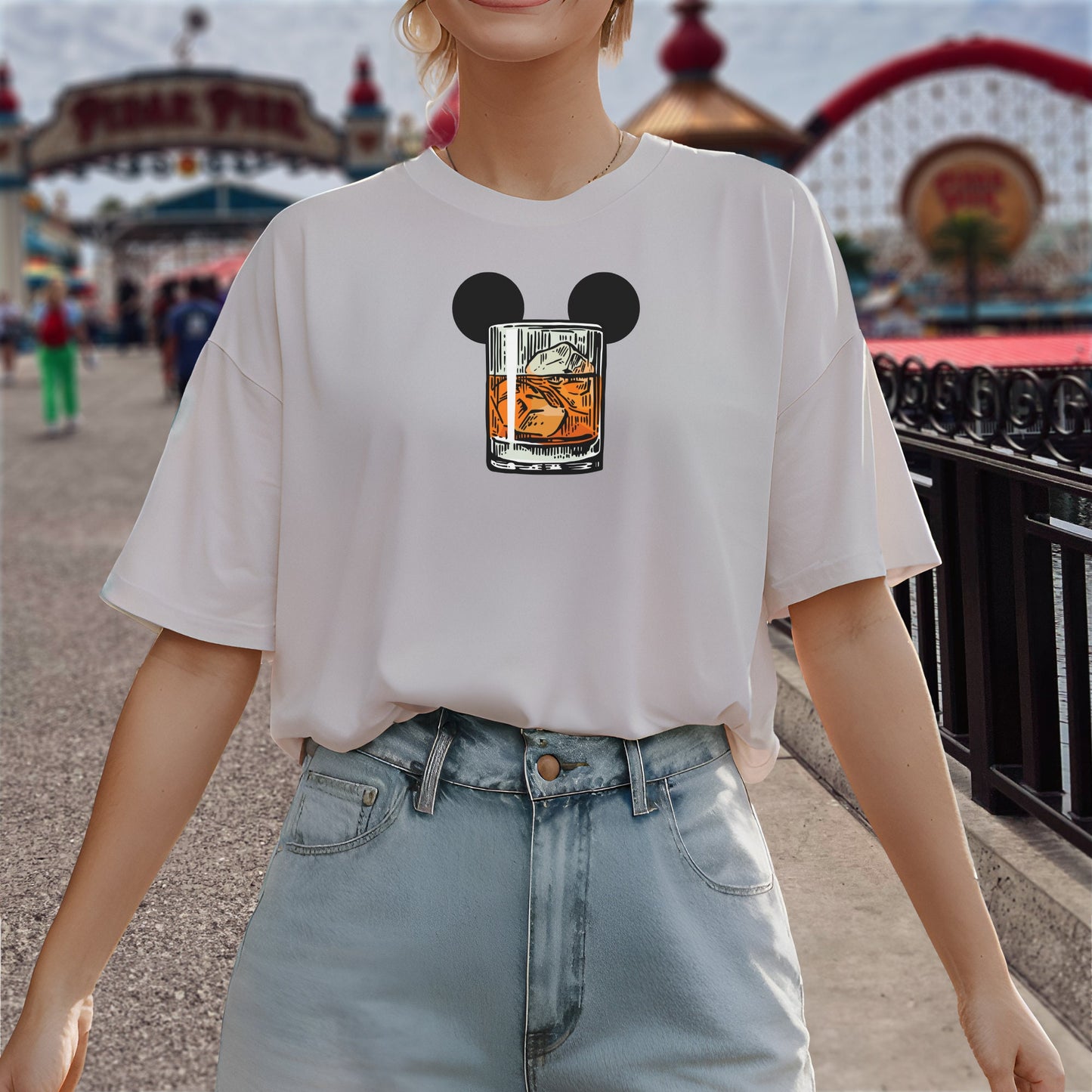 Disney Whiskey Shirt for Disney Shirt Disney Drinking Shirt Disney World Shirt Drinking Lover Tee Mickey Mouse Shirt Mickey Whiskey Shirt