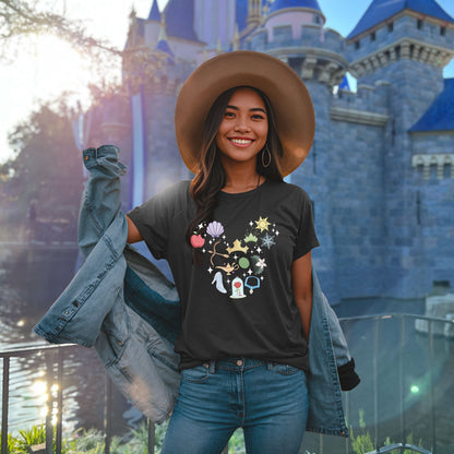 Disney Princess Icons Shirt, Disney Shirt Disney Princess Tee, Disney Princess Characters Shirt, Disney Girl Trip Shirt,Disneyland Shirt