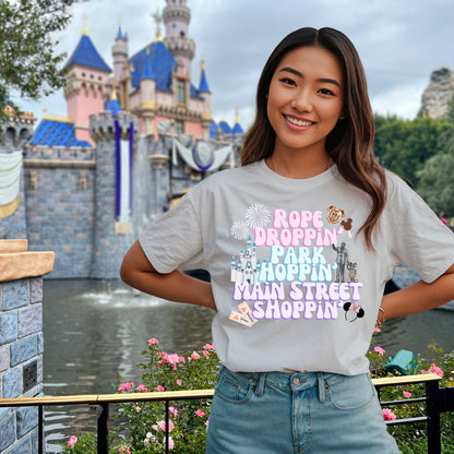 Disney Castle Shirt, Retro Disneyworld Shirt, Disney Family Tee, Disneyland Vacation Shirt, Epcot Magic Kingdom, Disney Parks, Disney Trip